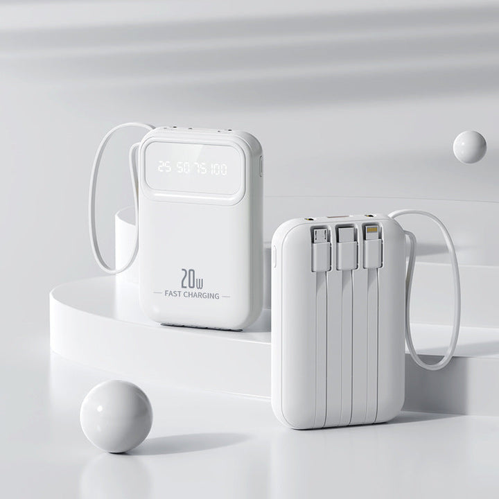 Compact power bank with integrated fast charging ports Kalsten