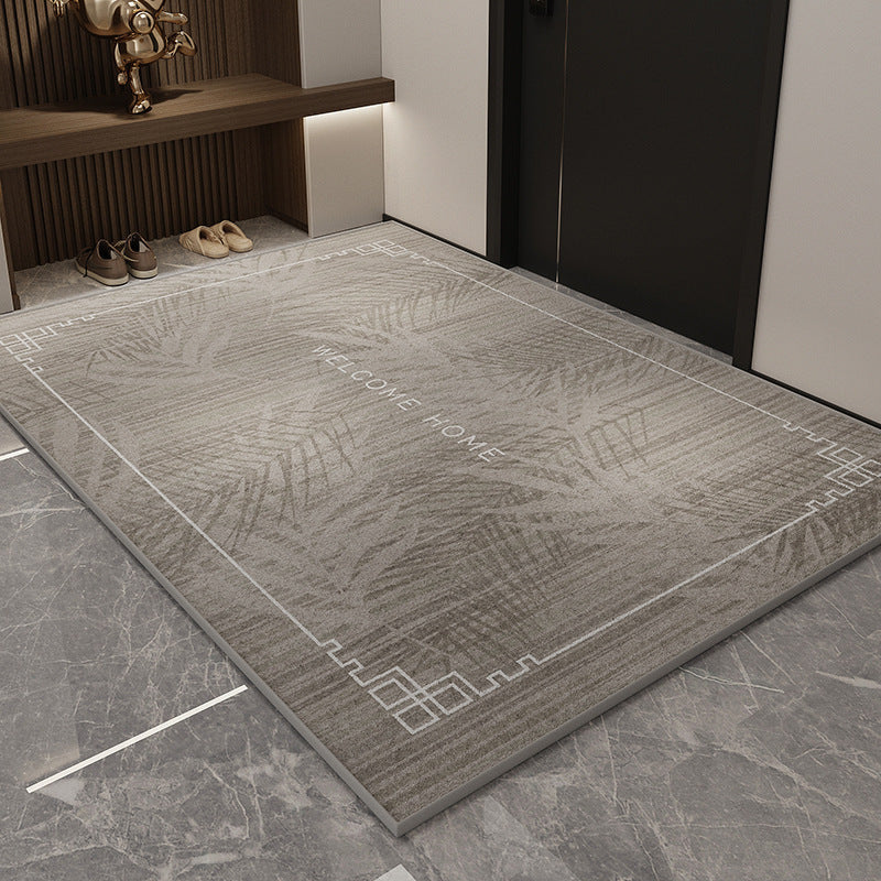Elegant Tropical-Themed Entryway Mat Kalsten