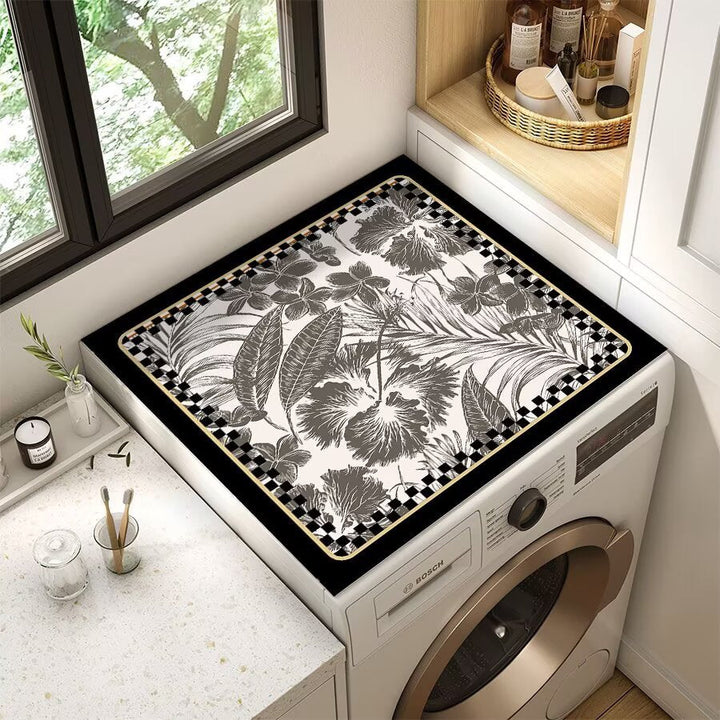 Floral Patterned Laundry Room Top Cover Kalsten