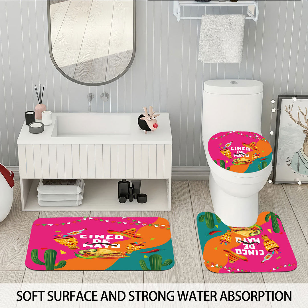 Cinco de Mayo-Themed Complete Bathroom Set Kalsten