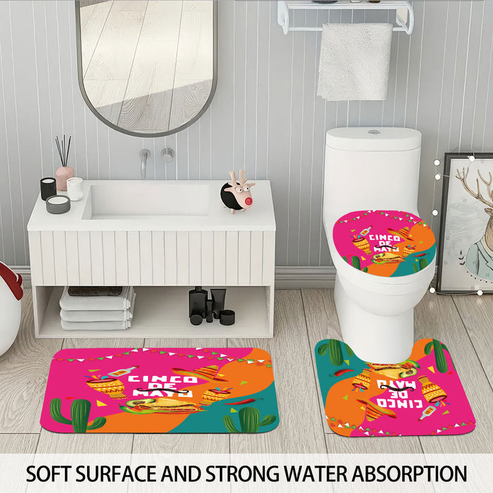 Cinco de Mayo-Themed Complete Bathroom Set Kalsten