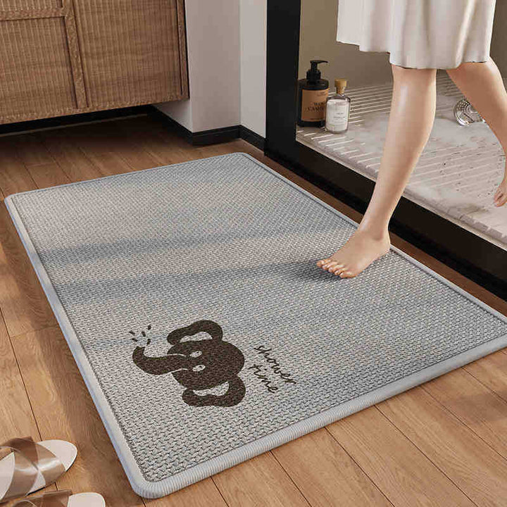 Soft Plush Bathroom Mat Kalsten