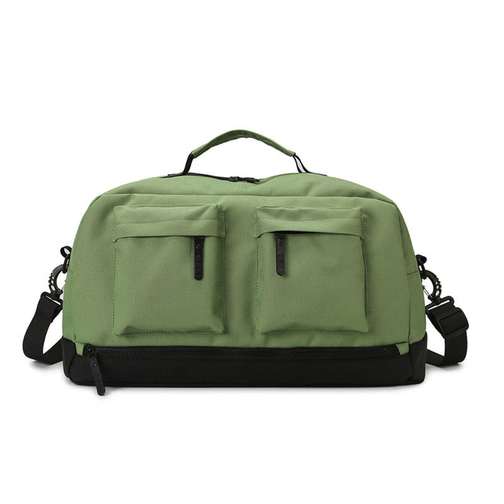 Sporty travel bag with two additional outer pockets Kalsten