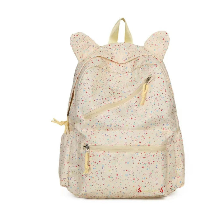Backpack with Stylish Animal Ear Design and Multifunctional Compartments Kalsten