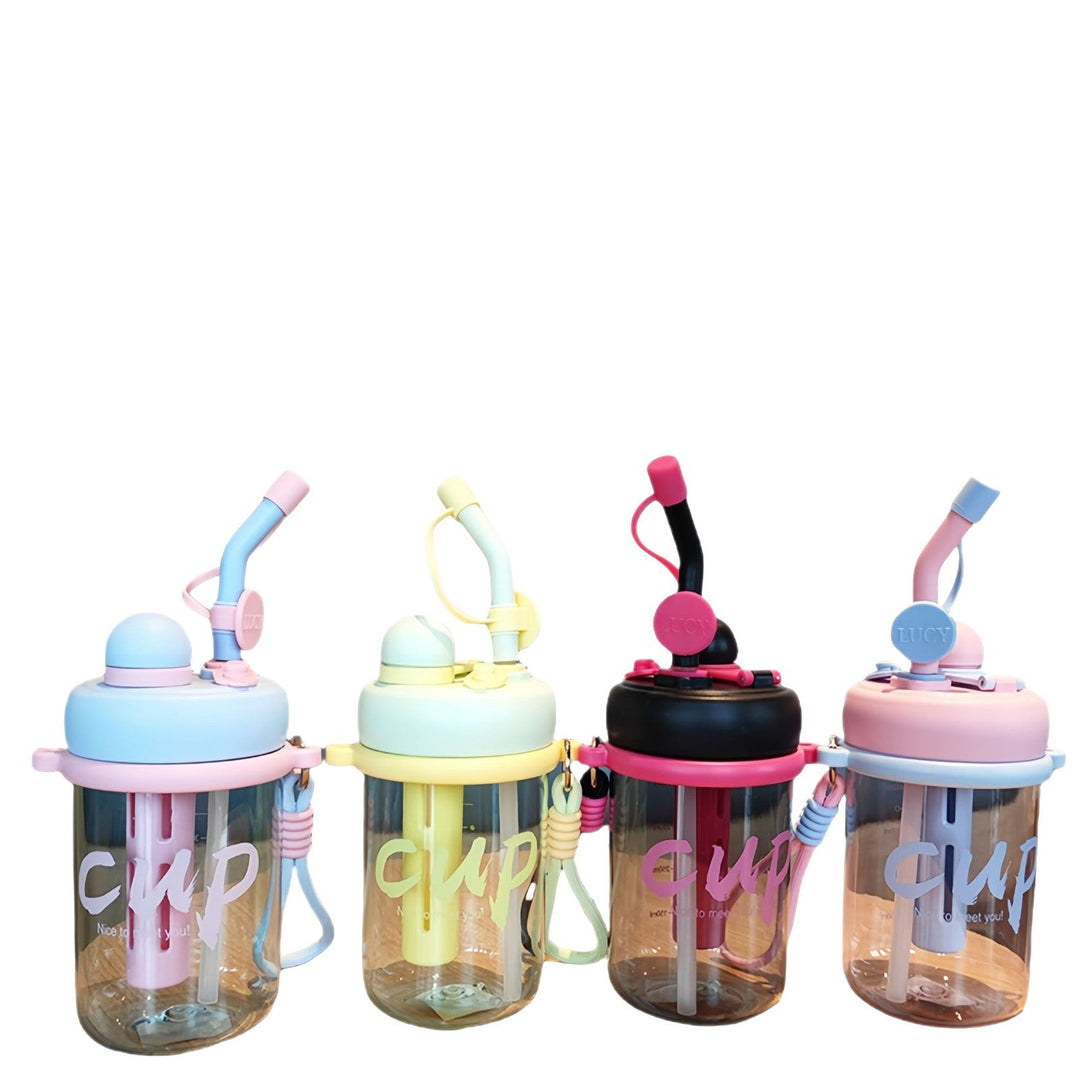 Women's drinking cup with safety lid and straw Kalsten