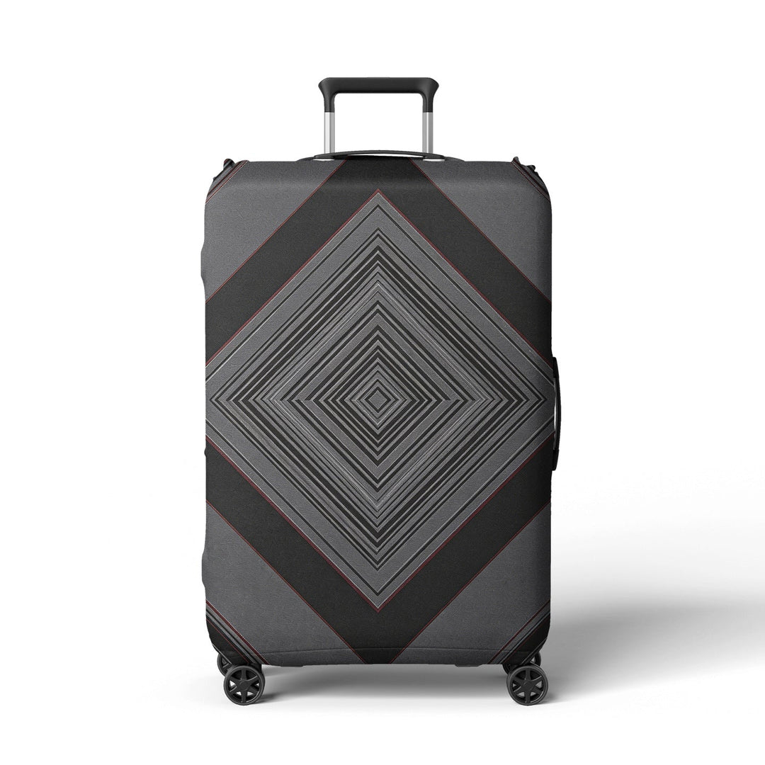 Ladies suitcase cover with modern polka dot pattern Kalsten