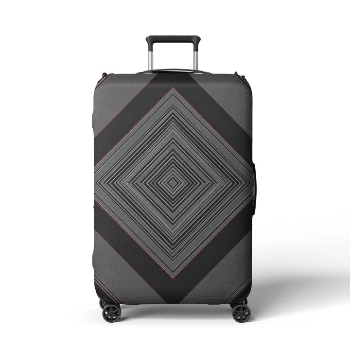 Ladies suitcase cover with modern polka dot pattern Kalsten