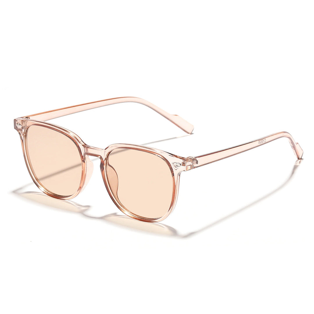 Ladies fashionable sunglasses with transparent frame and high-quality lenses Kalsten