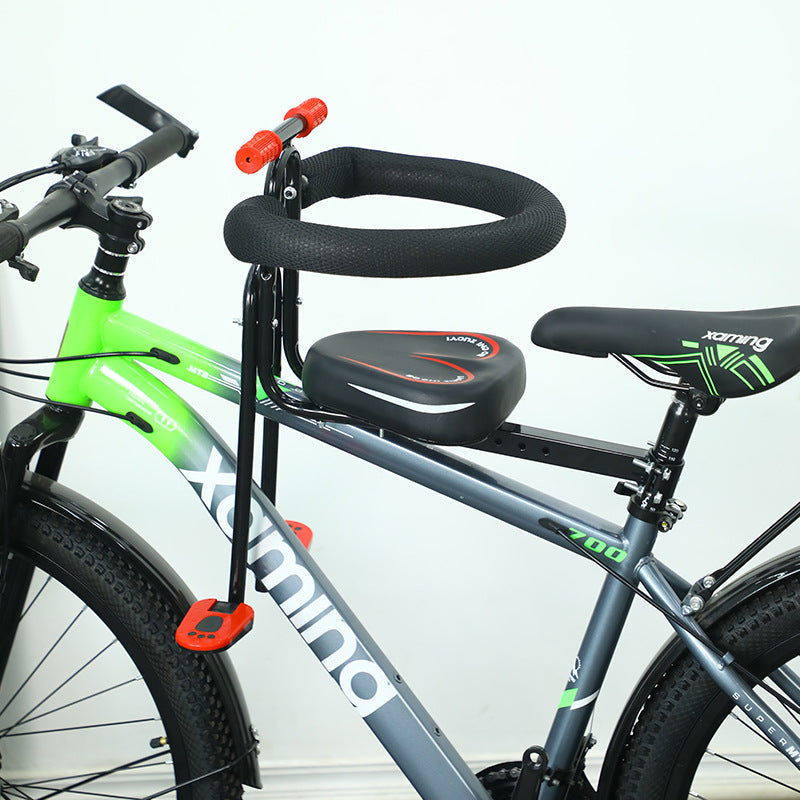 adjustable padded child bicycle passenger seat with safety armrest Kalsten
