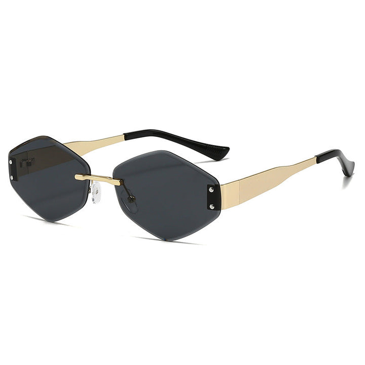 Women's fashionable sunglasses in trendy hexagon design Kalsten