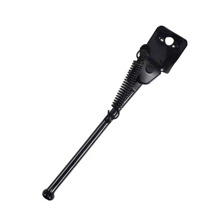 adjustable sixteen inch spring-loaded single-leg bicycle kickstand with sturdy mounting bracket Kalsten