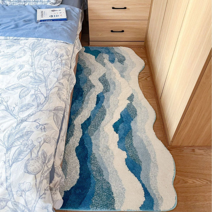 Plush Heart-Shaped Area Rug