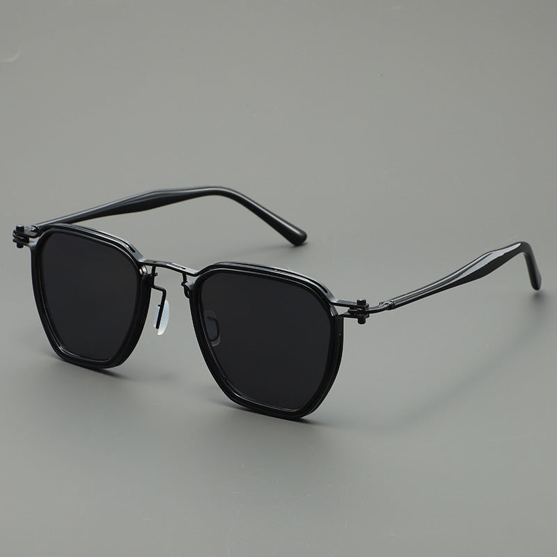 Men's Polarized Geometric Sunglasses Kalsten