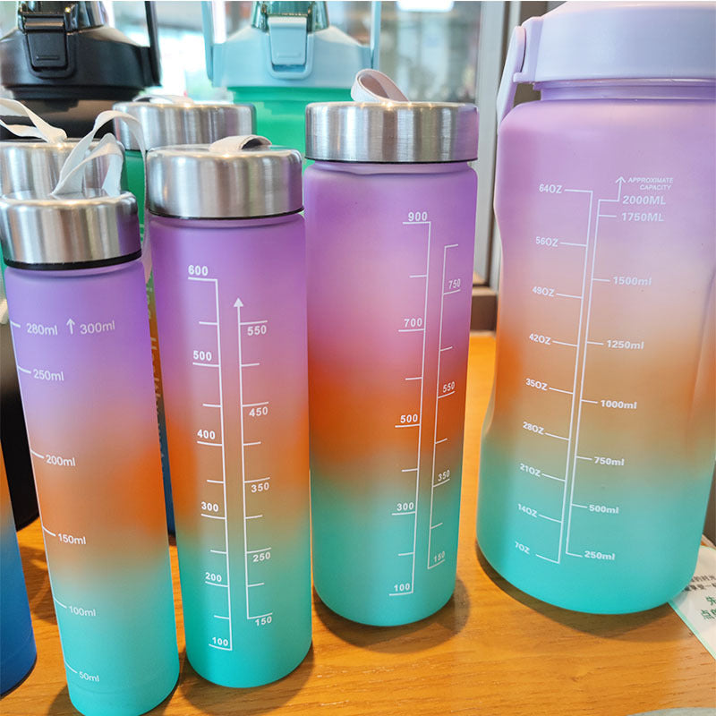 Women's insulated sports water bottle with ergonomic grip and leak-proof lid Kalsten