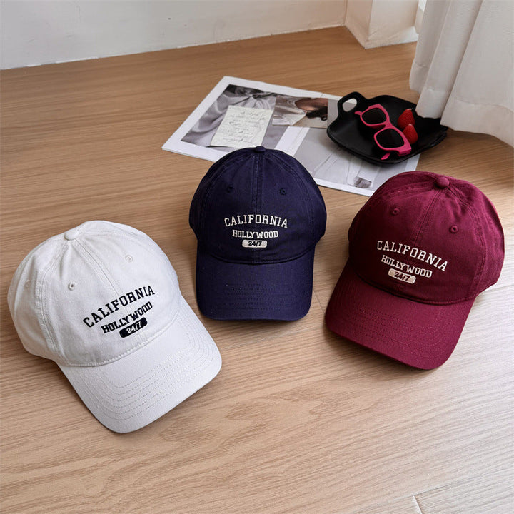 Women's Vintage-Inspired Cotton Baseball Cap Kalsten