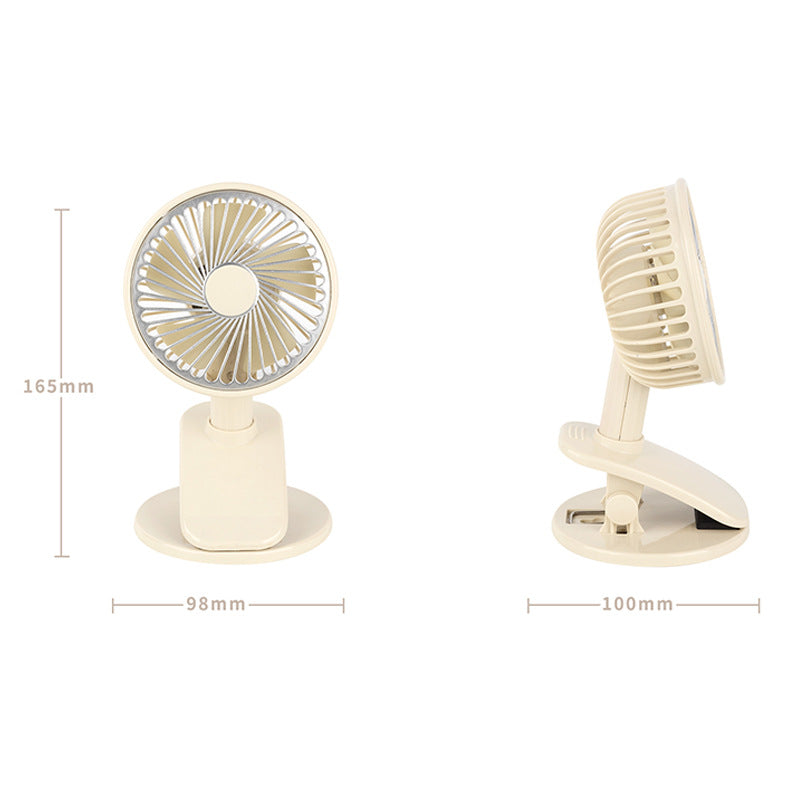 Ladies portable table fan with flexible tilt mechanism Kalsten