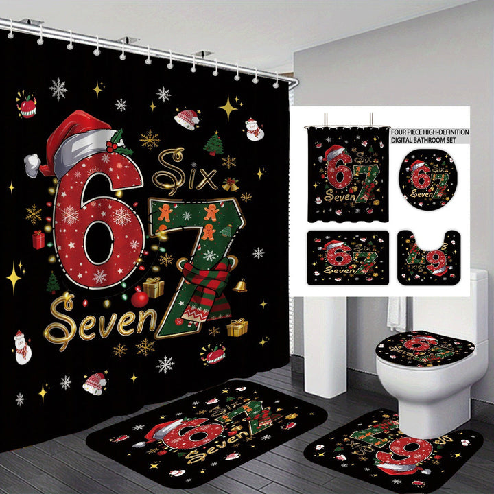 Colorful Dessert-Themed Bathroom Set Kalsten