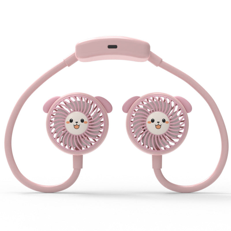 Panda-Themed Neck Cooling Fan Kalsten