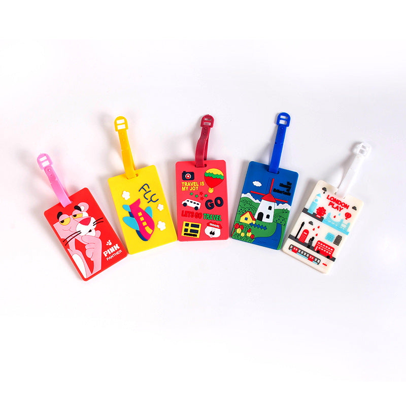 Unisex luggage tag with unique London design Kalsten
