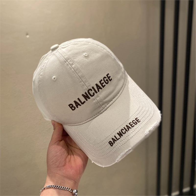 Men's Distressed Adjustable Baseball Cap Kalsten