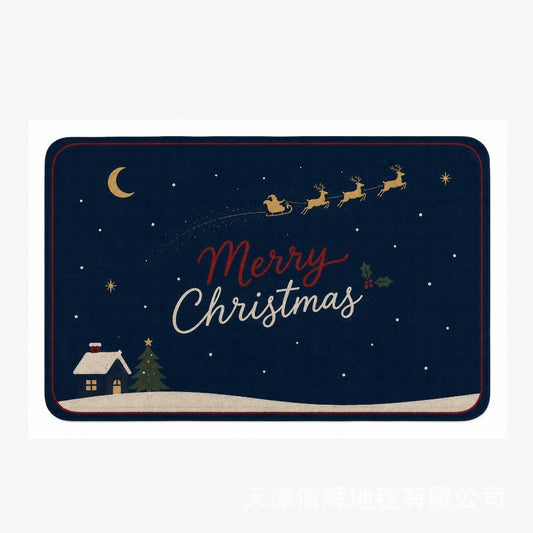 Festive Christmas-Themed Door Mat Acalora