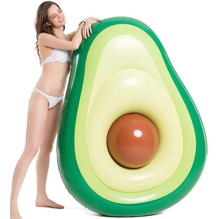 Women inflatable avocado swimming lounger Kalsten