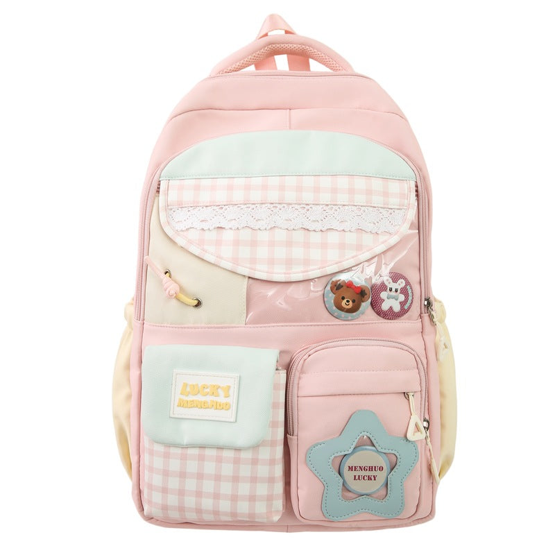 Cute Character-Design School Backpack Kalsten