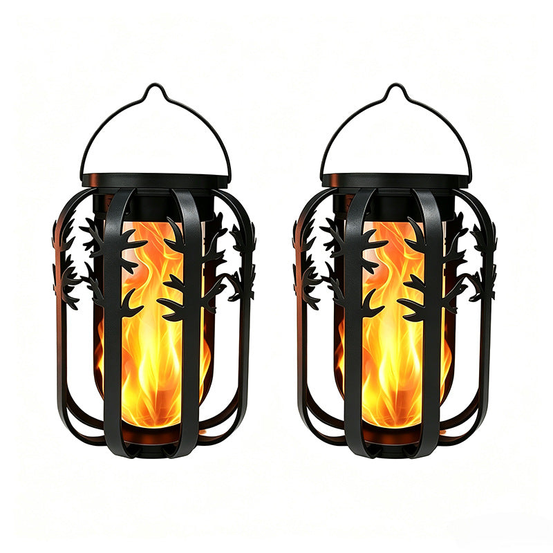 Unisex Solar Lantern with Flickering Fire Effect Kalsten
