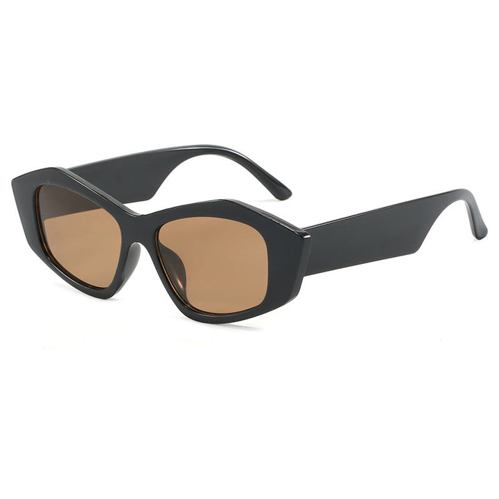 Ladies Creative Sunglasses in Exotic Leopard Pattern Kalsten