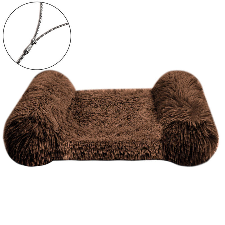 Plush Comfort Dog Bed