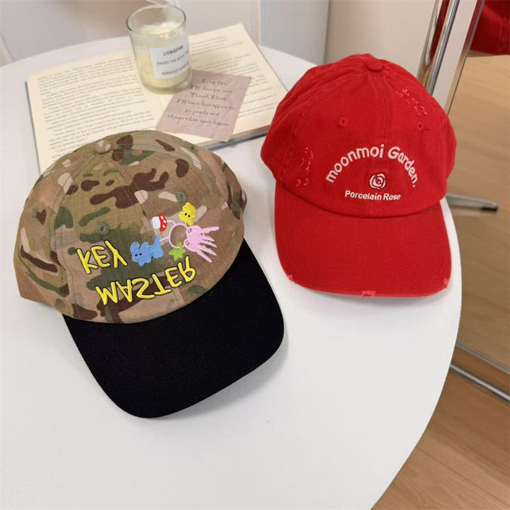 Men's Vintage-Inspired Distressed Baseball Cap Kalsten