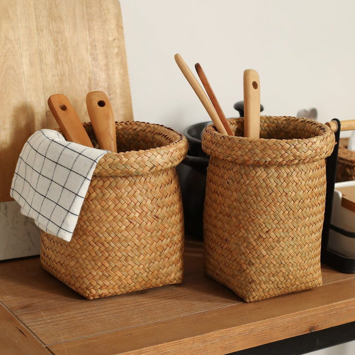 Artisan Woven Storage Container Kalsten