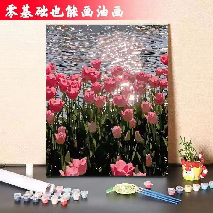 Floral Canvas Art Print Kalsten