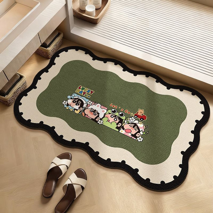 Decorative Bath Mat Kalsten
