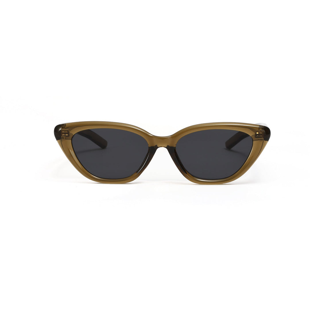 Women Cat-Eye Sunglasses with Transparent Design Kalsten