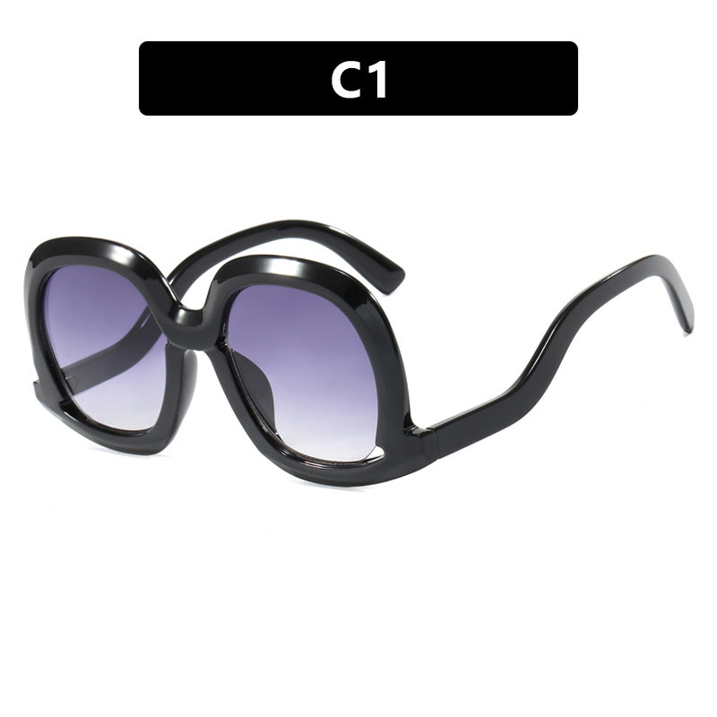 Women's oversized sunglasses with fashionable design Kalsten