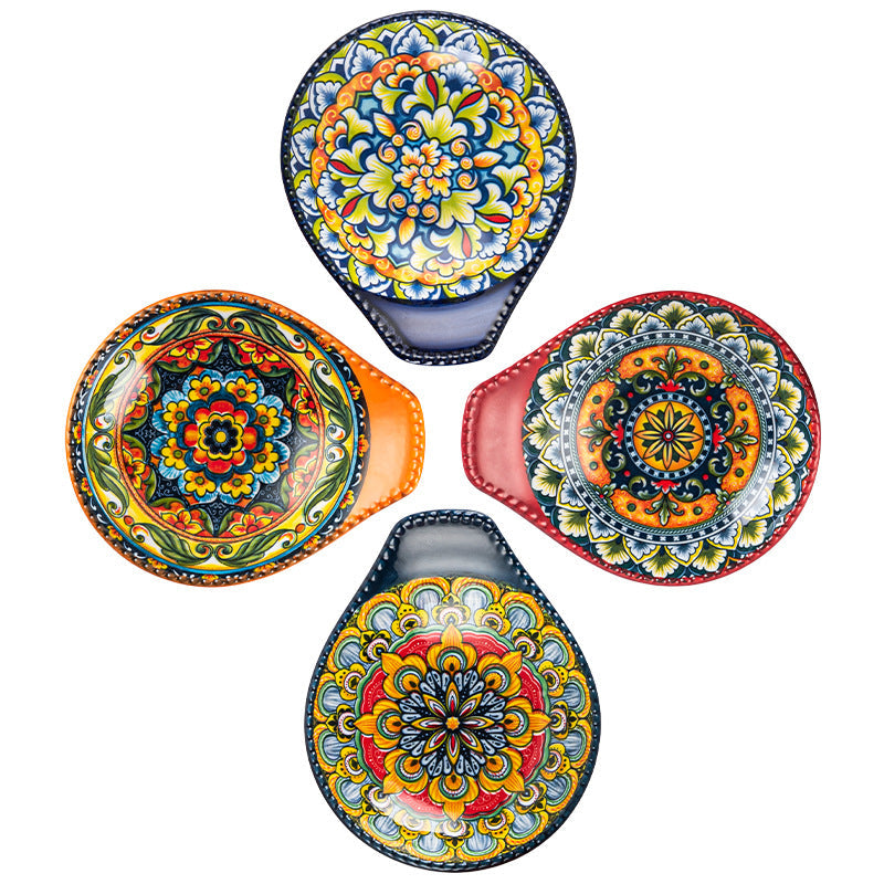Decorative Artisan Serving Plates