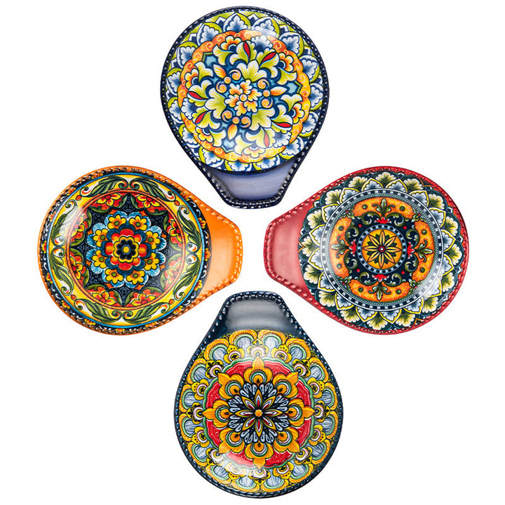 Decorative Artisan Serving Plates