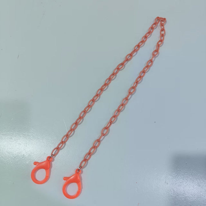 Fashionable Glasses Holder Chain Made of Transparent Material Kalsten
