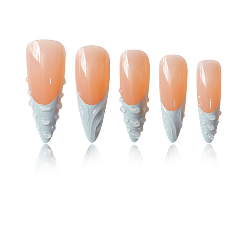 Artistic 3D Press-On Nail Extensions Acalora