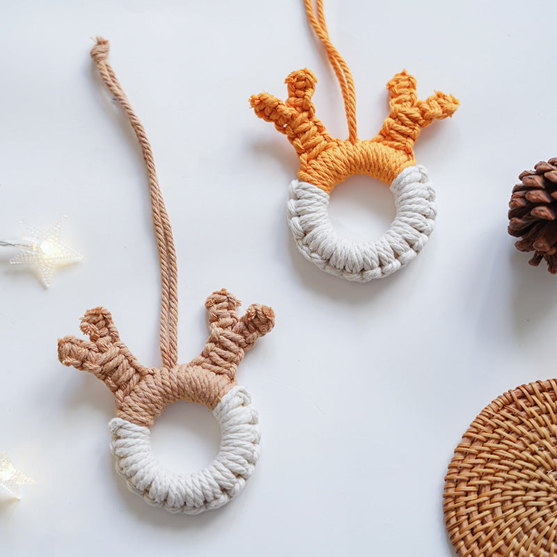 Decorative Macrame Hanging Accent Acalora