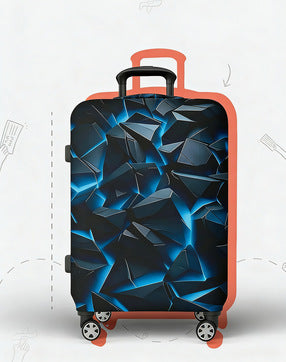 Unisex non-elastic Luggage protective cover with eye-catching design and water-repellent coating Kalsten