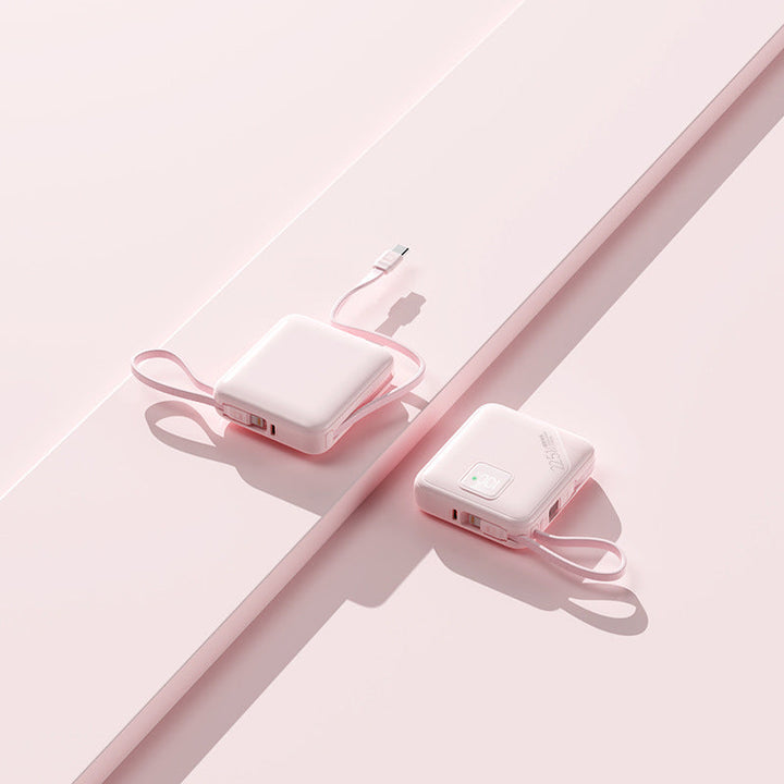 Portable power bank with integrated fast charging ports and digital battery level display Kalsten