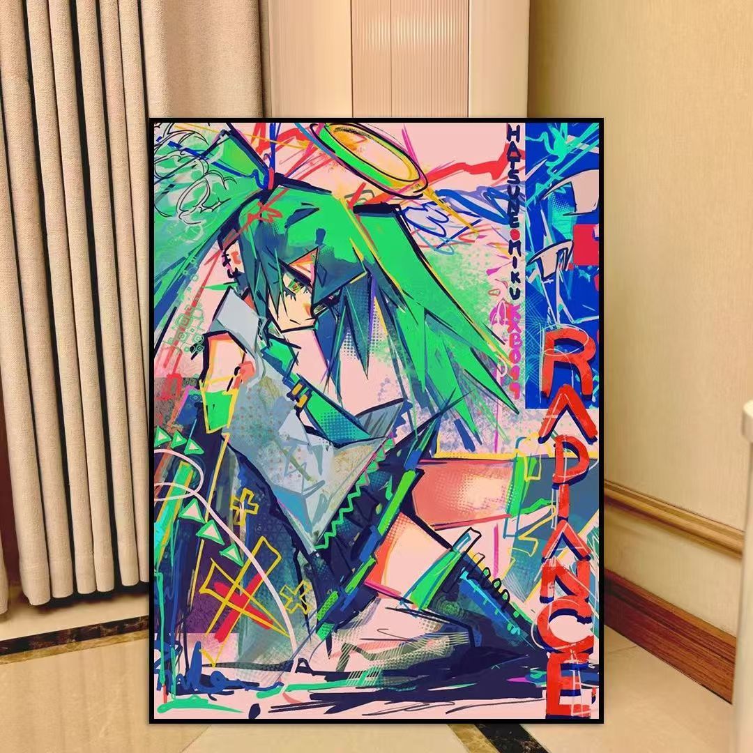 Anime-Inspired Canvas Wall Art Kalsten