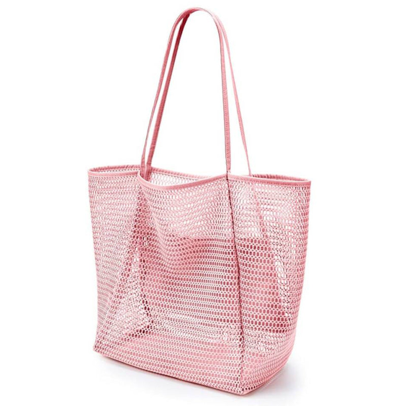 Beach bag in airy mesh design Kalsten