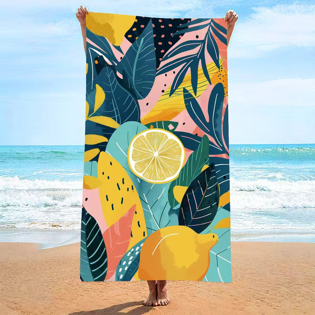 Women's beach towel with creative golf theme Kalsten