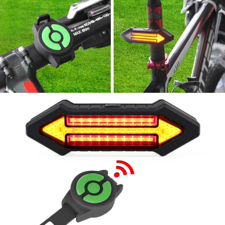 Kalsten | Bicycle Rear Light Intelligent Wireless Remote Control Flashing Light Warning Light