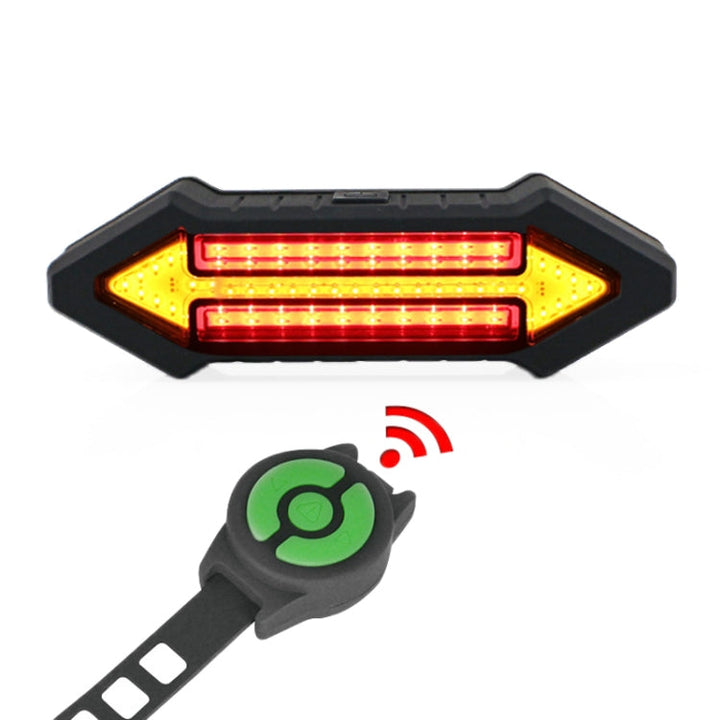 Kalsten | Bicycle Rear Light Intelligent Wireless Remote Control Flashing Light Warning Light
