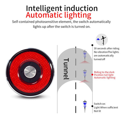Brehn | Antusi Q5 Bicycle Rear Light Automatic Brake Induction Rear Lights