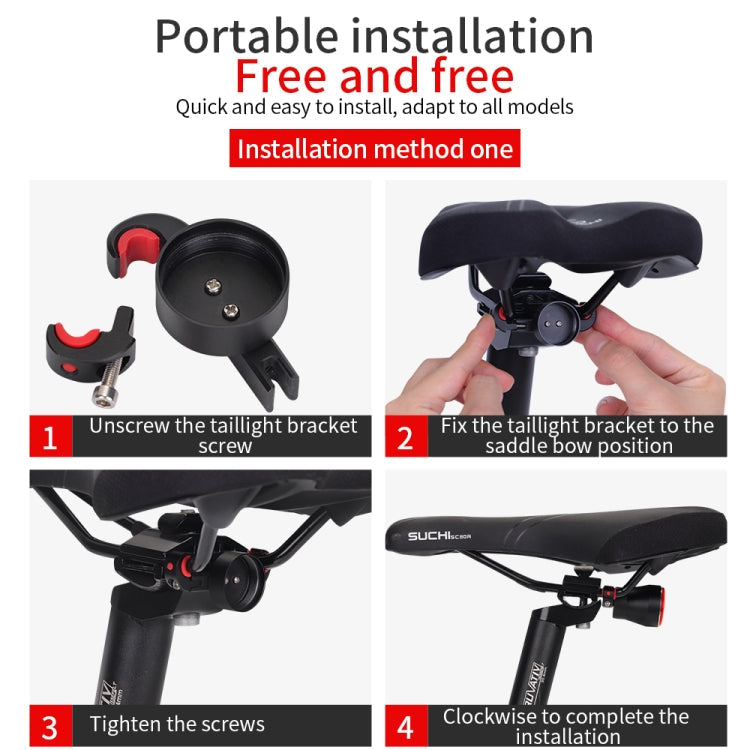 Brehn | Antusi Q5 Bicycle Rear Light Automatic Brake Induction Rear Lights